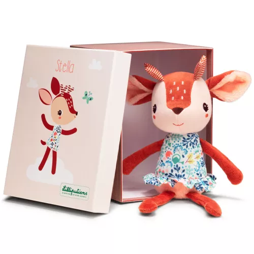 Lilliputiens Knuffel In Geschenkdoos - Stella 3 Lilliputiens Knuffel In Geschenkdoos - Stella