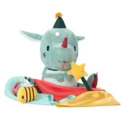 Lilliputiens Knuffeldraak Joe De Tovenaar - 30 Cm -Janod Winkel lilliputiens knuffel joe de tovenaar 30 cm4