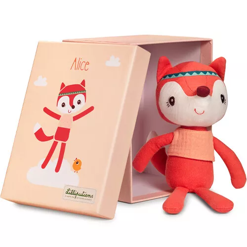 Lilliputiens Knuffelvos Alice - 30 Cm 4 Lilliputiens Knuffelvos Alice - 30 Cm - Afbeelding 2