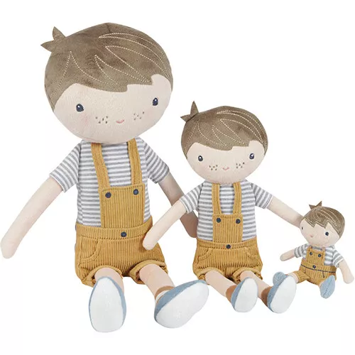 Little Dutch Lappenpop Jim - 10 Cm 4 Little Dutch Lappenpop Jim - 10 Cm - Afbeelding 2