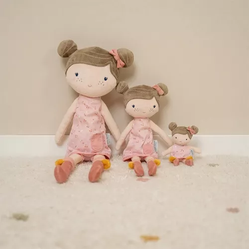 Little Dutch Lappenpop Rosa - Lichtroze - 35 Cm 4 Little Dutch Lappenpop Rosa - Lichtroze - 35 Cm - Afbeelding 2