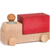 Lubulona Vrachtwagen Met Poppetje - Rood 1 Lubulona Vrachtwagen Met Poppetje - Rood -Janod Winkel lubulona red truck 1 srgb