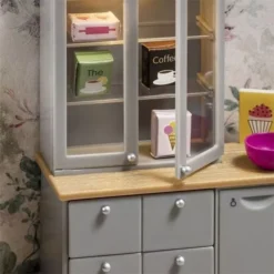 Lundby Poppenhuis Keuken Met Lichtjes - Grijs -Janod Winkel lundby keuken2