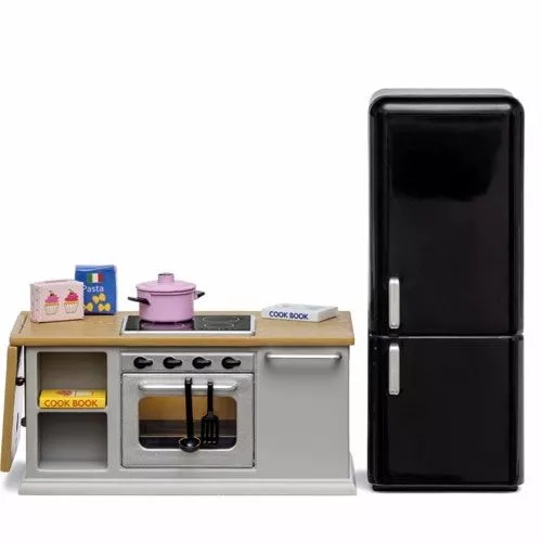 Lundby Poppenhuis Kookeiland 3 Lundby Poppenhuis Kookeiland