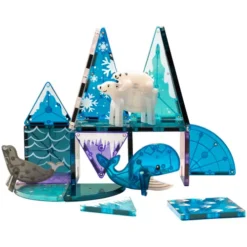 Magna-tiles Magnetische Tegels Arctic Animals - 25st -Janod Winkel magna tiles magnetische tegels arctic animals 25st 5