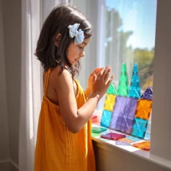 Magna-tiles Magnetische Tegels Clear Colors - 32st -Janod Winkel magna tiles magnetische tegels clear colors 32st 6