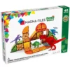 Magna-tiles Magnetische Tegels Dino World - 40st 2 Magna-tiles Magnetische Tegels Dino World - 40st -Janod Winkel magna tiles magnetische tegels dino world 40st 1