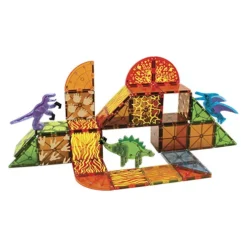 Magna-tiles Magnetische Tegels Dino World - 40st -Janod Winkel magna tiles magnetische tegels dino world 40st 1 1