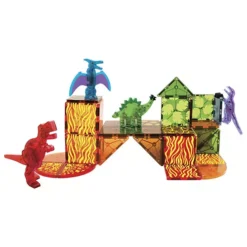 Magna-tiles Magnetische Tegels Dino World - 40st -Janod Winkel magna tiles magnetische tegels dino world 40st 2