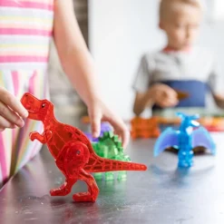 Magna-tiles Magnetische Tegels Dino World - 40st -Janod Winkel magna tiles magnetische tegels dino world 40st 6