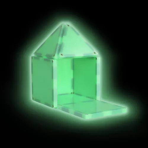 Magna-tiles Magnetische Tegels Glow In The Dark - 16st 5 Magna-tiles Magnetische Tegels Glow In The Dark - 16st - Afbeelding 3
