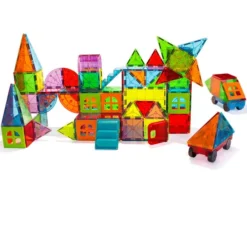 Magna-tiles Magnetische Tegels Metropolis - 110st -Janod Winkel magna tiles magnetische tegels metropolis 110st 1