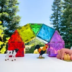 Magna-tiles Magnetische Tegels Metropolis - 110st -Janod Winkel magna tiles magnetische tegels metropolis 110st 2