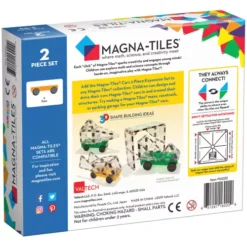 Magna-tiles Uitbreidingsset Cars - 2st -Janod Winkel magna tiles uitbreidingsset cars 2st 3
