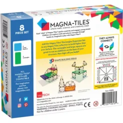 Magna-tiles Uitbreidingsset Rectangles - 8st 11 Magna-tiles Uitbreidingsset Rectangles - 8st -Janod Winkel magna tiles uitbreidingsset rectangles 8st 2
