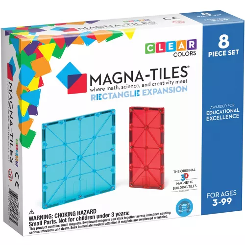 Magna-tiles Uitbreidingsset Rectangles - 8st 3 Magna-tiles Uitbreidingsset Rectangles - 8st