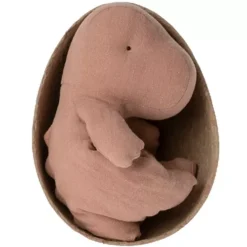 Maileg Knuffeldino In Ei Small - Old Rose - 23 Cm -Janod Winkel maileg knuffeldino in ei small old rose2