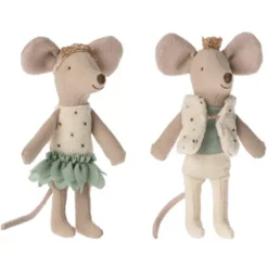 Maileg Knuffelmuis Kleine Zus En Kleine Broer In Luciferdoosje - Koninklijke Tweeling - 10 Cm -Janod Winkel maileg knuffelmuis koninklijke tweeling1