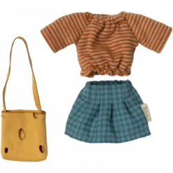 Maileg Knuffelmuis Moeder Met Tas - 15 Cm -Janod Winkel maileg knuffelmuis moeder met tas 15 cm 3