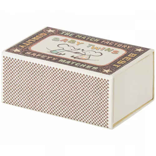 Maileg Knuffelmuisjes In Luciferdoosje - Babytweeling Stipjes - 8 Cm - Afbeelding 3