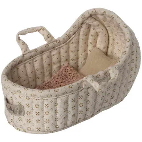 Maileg Poppenreiswieg Micro - 14 Cm 3 Maileg Poppenreiswieg Micro - 14 Cm