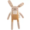 Main Sauvage Knuffelkonijn Ochre Overalls - 22 Cm -Janod Winkel main sauvage knuffelkonijn ochre overalls 22 cm 2