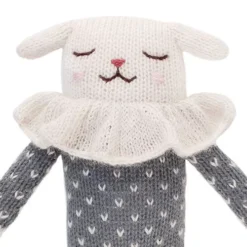 Main Sauvage Knuffellam Slate Dots Pyjamas - 22 Cm -Janod Winkel main sauvage knuffellam slate dots pyjamas 22 cm 1