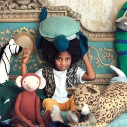 Meri-Meri Meri Meri Knuffelaap Baboo - 70 Cm -Janod Winkel meri meri knuffelluipaard rani 89 cm ilovespeelgoed141 1