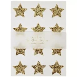 Meri-Meri Meri Meri Stickers Gouden Glittersterren - 120 St