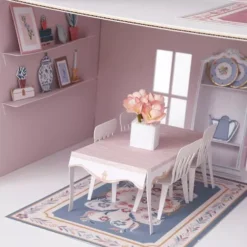 Meri-Meri Meri Meri Papieren Diy Poppenhuis Met Meubels -Janod Winkel meri meri papieren diy poppenhuis 6