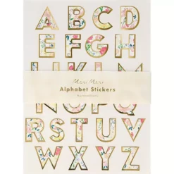 Meri-Meri Meri Meri Stickers Alfabet - Bloemen