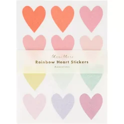 Meri-Meri Meri Meri Stickers Pastelglitter Harten - 120 St