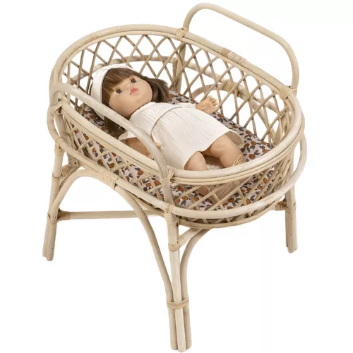 Minikane Poppenwieg Jakarta - Fleurs D'oranger 6 Minikane Poppenwieg Jakarta - Fleurs D'oranger - Afbeelding 4