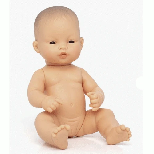Miniland Babypop Aziatisch Met Ondergoed - Meisje - 32 Cm 5 Miniland Babypop Aziatisch Met Ondergoed - Meisje - 32 Cm - Afbeelding 3