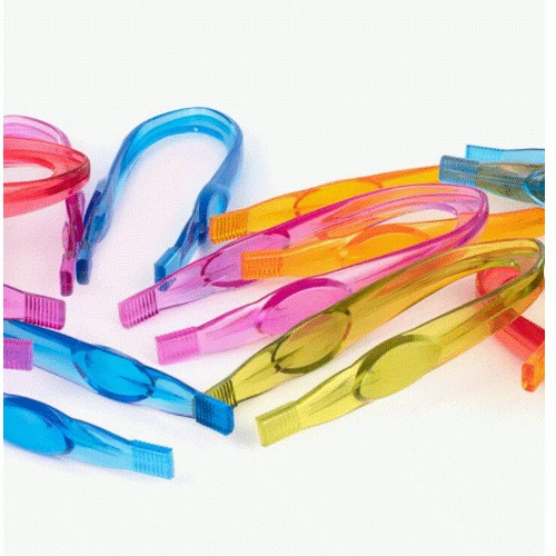 Miniland Transparant Gekleurde Pincet - Assorti 4 Miniland Transparant Gekleurde Pincet - Assorti - Afbeelding 2