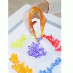 Miniland Transparant Gekleurde Pincet - Assorti 8 Miniland Transparant Gekleurde Pincet - Assorti -Janod Winkel miniland transparant gekleurde pincet assorti 2