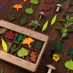 Moon Picnic Speelbladeren - 40st -Janod Winkel moon picnic woodland leaves 05