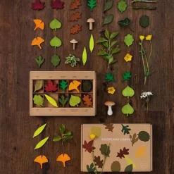 Moon Picnic Speelbladeren - 40st -Janod Winkel moon picnic woodland leaves 06