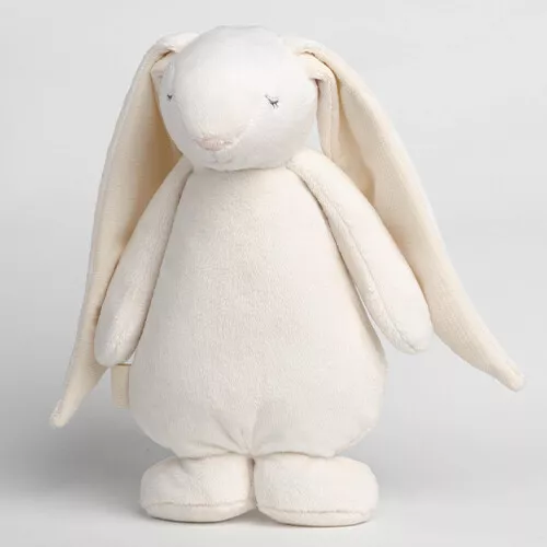 Moonie Knuffelkonijn Met Nachtlamp En Geluid - Cream - 28 Cm - Afbeelding 2