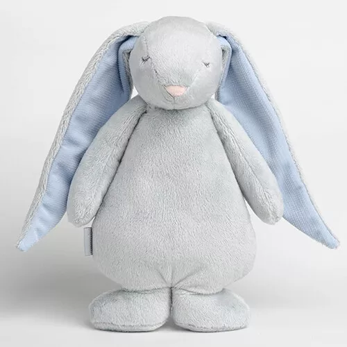 Moonie Knuffelkonijn Met Nachtlamp En Geluid - Sky - 28 Cm - Afbeelding 4
