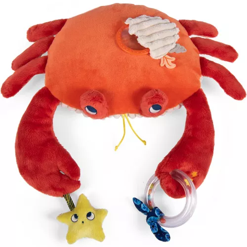 Moulin Roty Activiteitenknuffel Krab - 34 Cm 4 Moulin Roty Activiteitenknuffel Krab - 34 Cm - Afbeelding 2