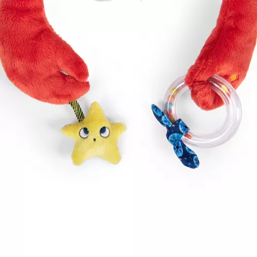 Moulin Roty Activiteitenknuffel Krab - 34 Cm 8 Moulin Roty Activiteitenknuffel Krab - 34 Cm - Afbeelding 6