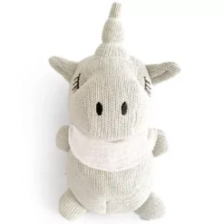 Mrs Ertha Knuffeleenhoorn En Rammelaar - Vanilla - 23 Cm