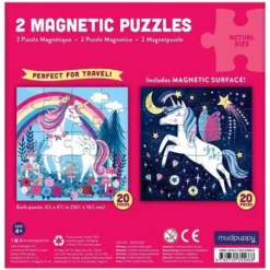 Mudpuppy Magnetische Puzzels - Magische Eenhoorn - 2 X 20st -Janod Winkel mudpuppy magnetische puzzel eenhoorn3