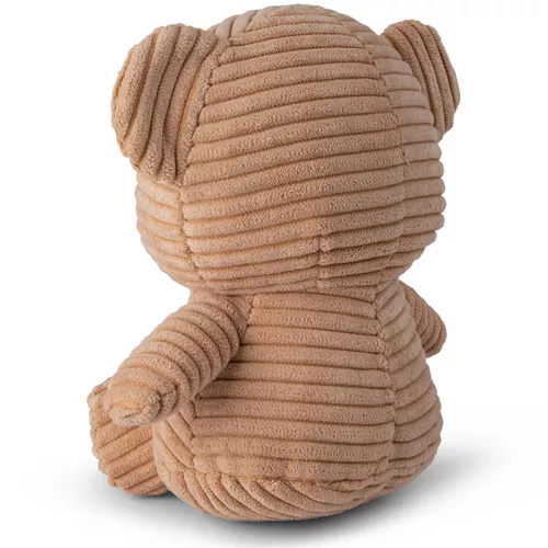 Nijntje-miffy Corduroy Knuffelbeer Boris 17 Cm - Beige - Afbeelding 2