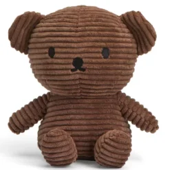 Nijntje-miffy Corduroy Knuffelbeer Boris 17 Cm - Bruin -Janod Winkel nijntje miffy corduroy knuffelbeer boris 17 cm bruin1