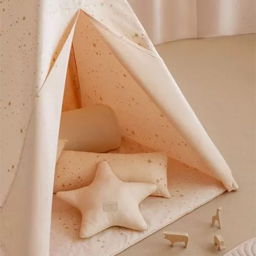 Nobodinoz Tipi Wigwam Phoenix - Gold Stella Dream Pink - Afbeelding 4