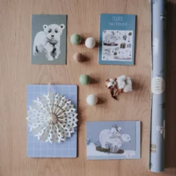 Nuukk Ansichtkaart Polar Bear -Janod Winkel nuukk ansichtkaart polar bear 1