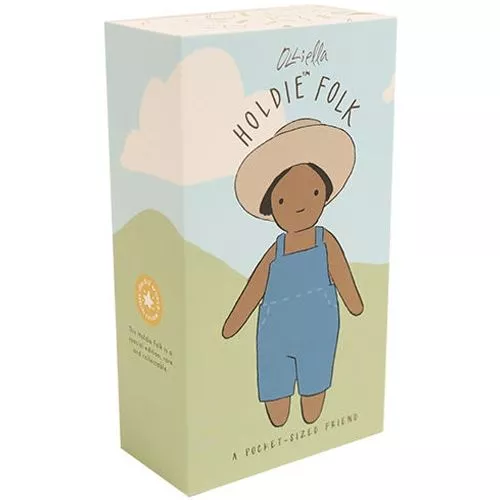 Olli Ella Holdie Folk Poppenhuispop 11 Cm - Boer - Afbeelding 5