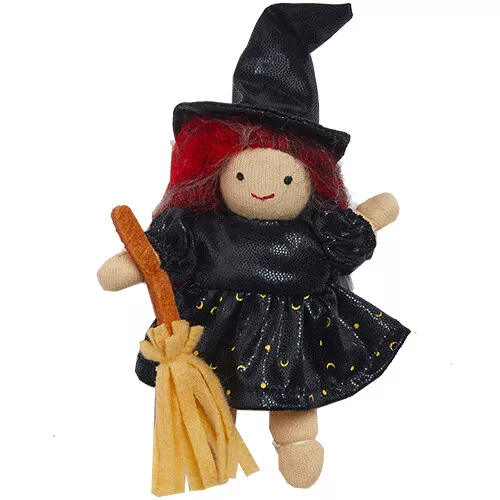 Olli Ella Holdie Folk Poppenhuispop 11 Cm - Wanda The Witch 4 Olli Ella Holdie Folk Poppenhuispop 11 Cm - Wanda The Witch - Afbeelding 2
